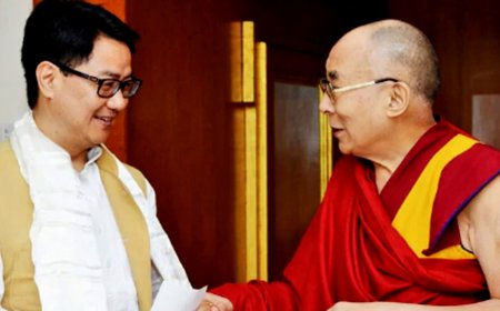 Next Dalai Lama Will Be Chosen by Tibetan Institution, Not China: Kiren Rijiju