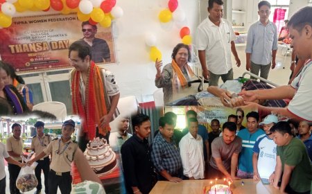 Tripura Celebrates Bubagra Pradyot Bikram Manikya's 46th Birthday with Joy and Gratitude
