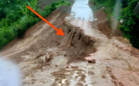 Heavy Rainfall Destroys Baishnabpur–Magroom Road in South Tripura; Public Connectivity Severed, Uncertainty Over Government Response
