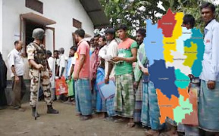 Biometric Listing of Myanmar and Bangladeshi Refugees Begins in Mizoram’s Lunglei District