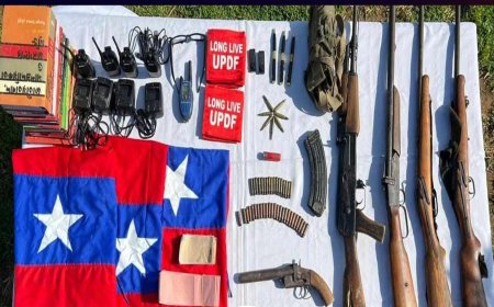 Army Raids UPDF Hideout in Rangamati Hills; Gunfire Exchanged, Weapons Recovered