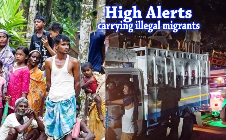 Tripura Silent as NE States Block Entry of Assam Evictees; Over 200 Vehicles Turned Back in Nagaland