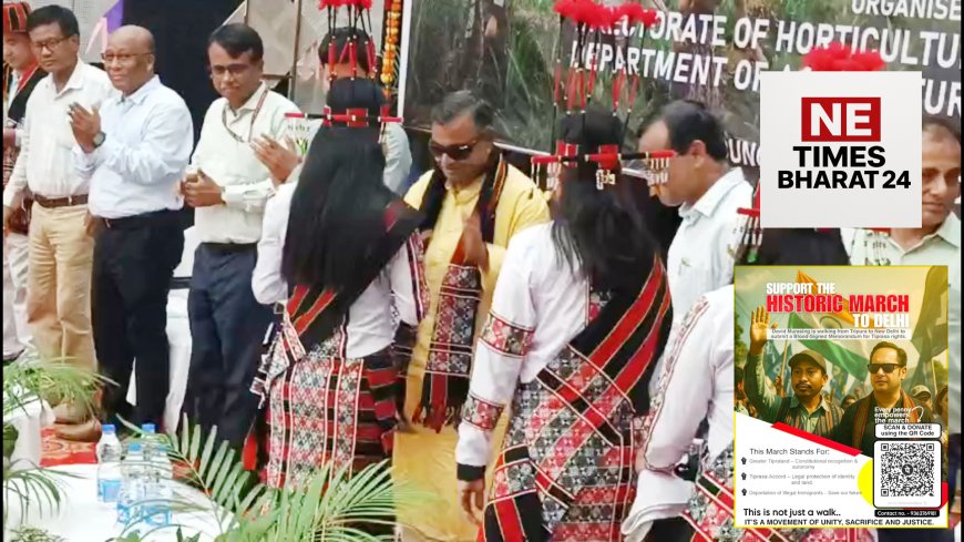 Tripura Hosts Its First-Ever Pineapple Festival in Kumarghat