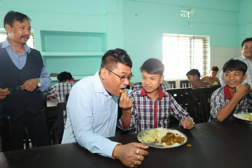 Class 10 Student’s Suicide in Dhalai Prompts Minister’s Visit and Hostel Safety Review