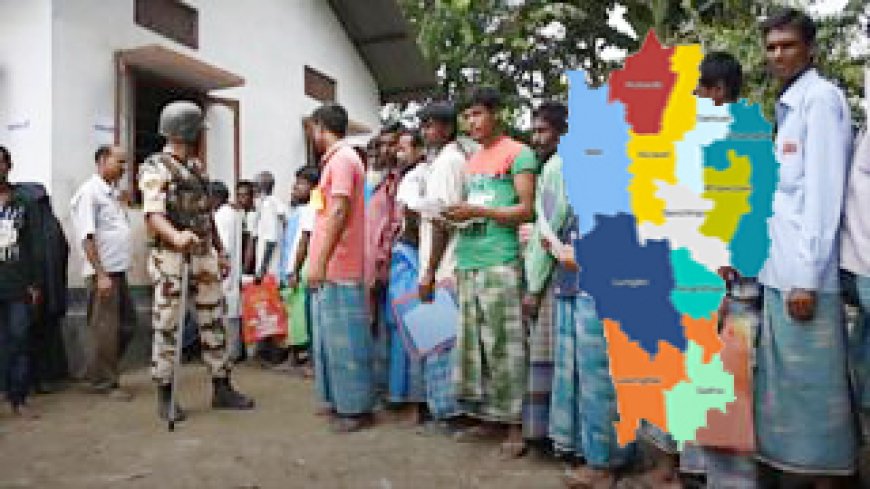Biometric Listing of Myanmar and Bangladeshi Refugees Begins in Mizoram’s Lunglei District