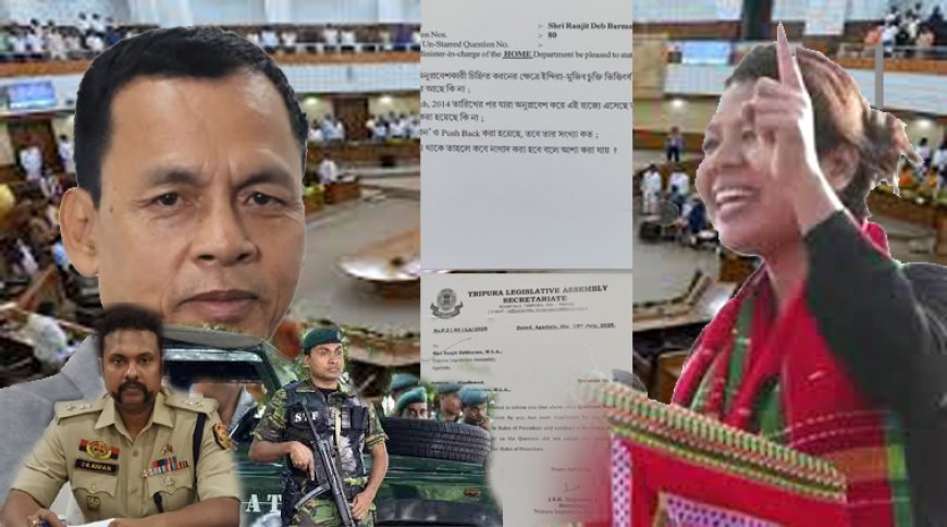 Tiger MLA Ranjit Debbarma Refuses to Raise Illegal Immigration Issue in Upcoming Tripura Assembly Session