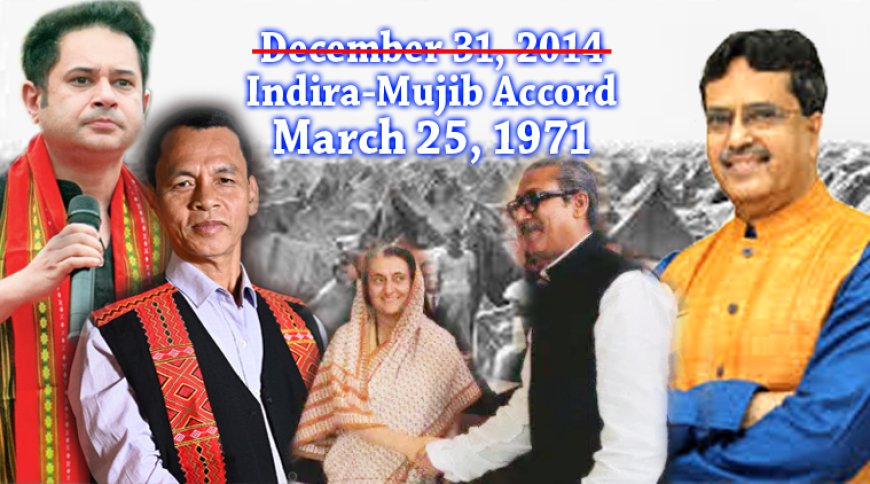 Tripura’s Migrant Cut-Off: Politics Over Principles? Critics Question CM Saha’s 2014 Deadline
