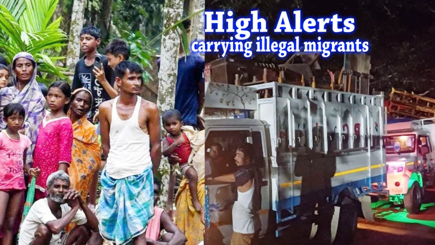 Tripura Silent as NE States Block Entry of Assam Evictees; Over 200 Vehicles Turned Back in Nagaland
