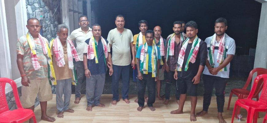 10 BPF Workers Join UPPL in Shuklai Sherfang Constituency, Strengthening Party Ahead of Polls