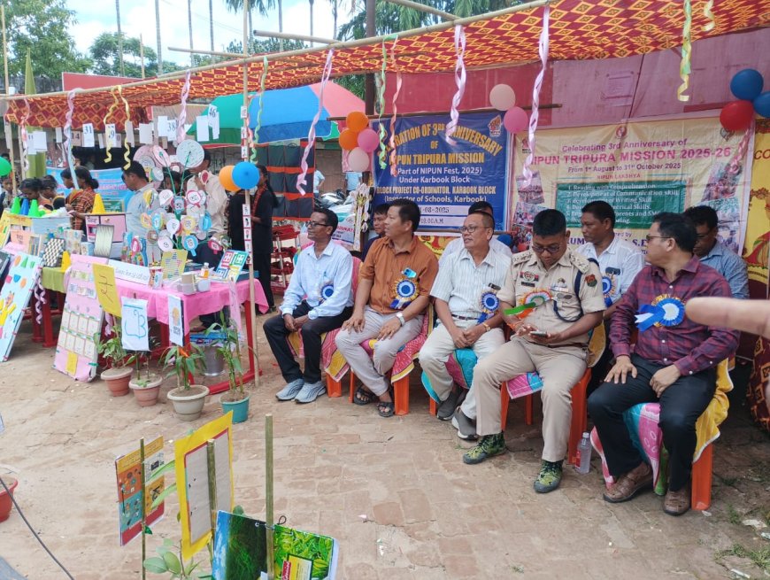 Karbook Kicks Off 3rd Anniversary Celebrations of NIPUN Tripura Mission 2025–26