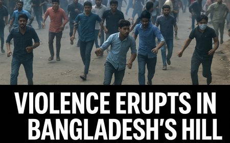 Violence Erupts in Bangladesh’s Hill Districts, Ethnic Tensions Rise