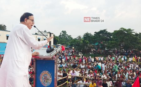 Massive Kisan Rally Held in Bongaon During Paschim Banga Krishak Sabha District Conference