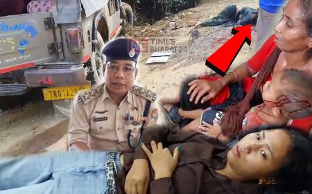 Tragic Accident on Karbook–Silachari Road: 2 Dead, 3 Injured; Karbook Fire Brigade Rushes Victims to Silachari Hospital