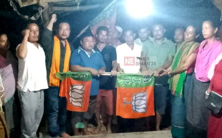 Tipra Motha Weakens in Karbook as 6 Families with 22 Voters Join BJP