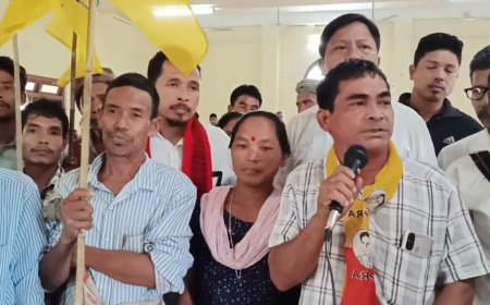 88 Voters from Various Parties Join Tipra Motha at Ganganagar Community Hall