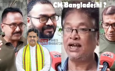 Viral Video Claims Tripura CM Dr. Manik Saha is Bangladeshi — Political Storm Erupts in Tripura!