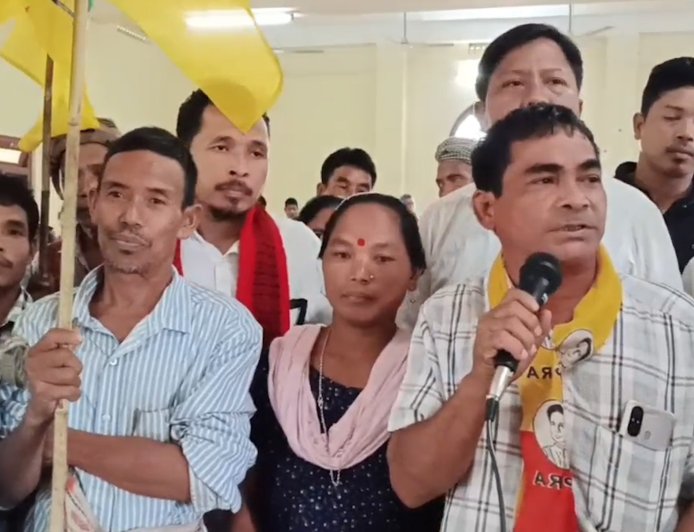 88 Voters from Various Parties Join Tipra Motha at Ganganagar Community Hall