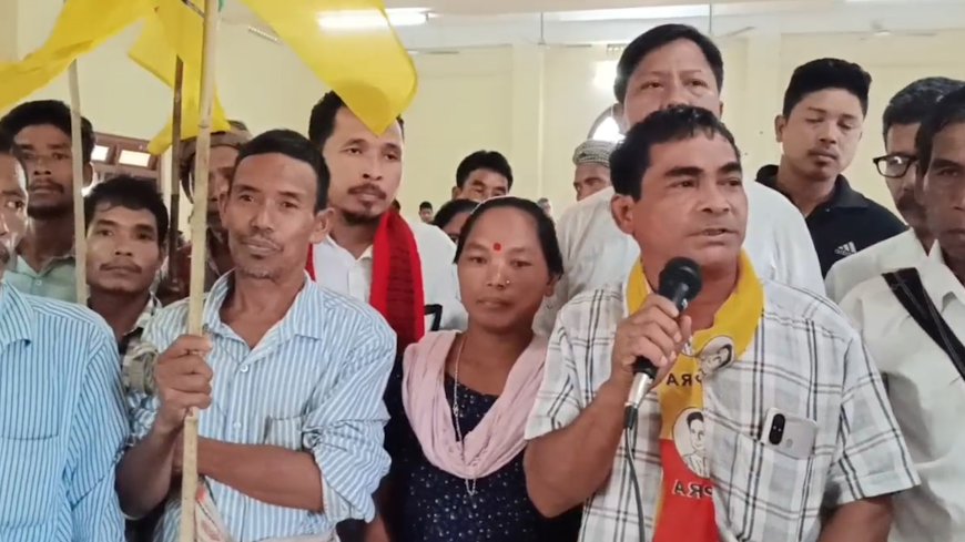 88 Voters from Various Parties Join Tipra Motha at Ganganagar Community Hall