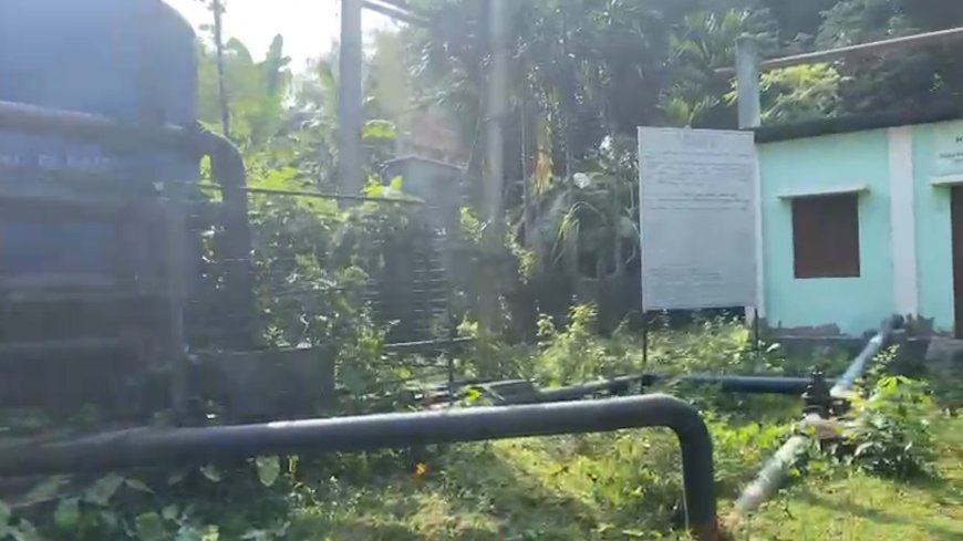 “Jal Jeevan Mission” Collapses Due to Drug-Addicted Pump Operator — Sipai Para Residents Struggle for Drinking Water