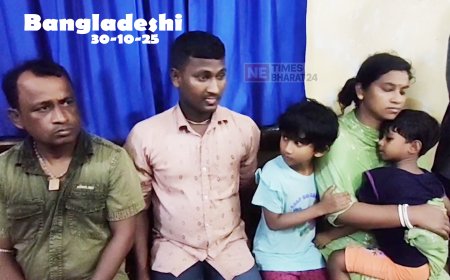 11 Bangladeshi Nationals Including Woman and Children Held for Illegal Entry in Tripura Incident Reported on 30 October 2025, Thursday Night