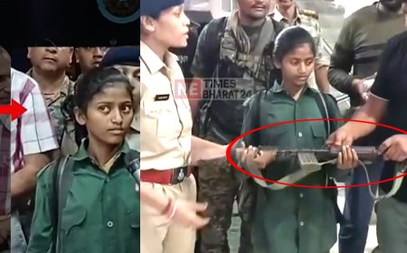 Top Woman Naxalite with ₹14 Lakh Bounty Surrenders in Madhya Pradesh: Joined Maoists at 19