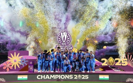 India Win First Women’s World Cup After Dramatic Final