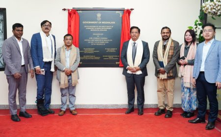 Meghalaya CM Conrad K. Sangma Inaugurates New Directorate of Community & Rural Development Office in Shillong