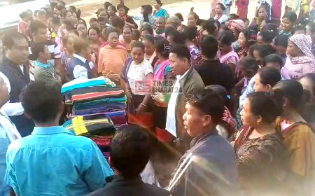 280 Rignai Distributed at Jalaya VC Under 28-Manu Bankul TTAADC Constituency