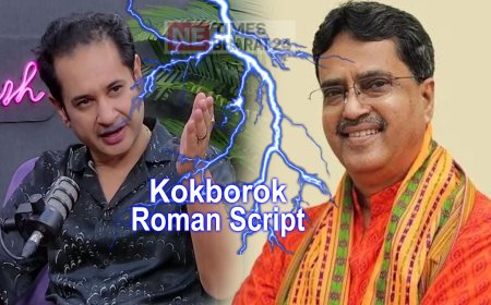 Pradyot’s Sharp Reply to CM Manik Saha Over Kokborok Script