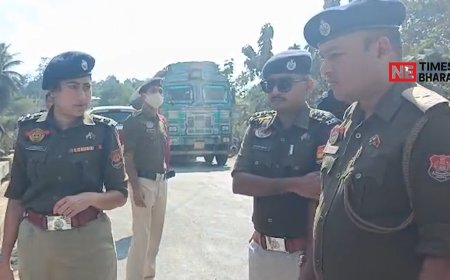 Two Injured in Lorry Accident at Pecharthal