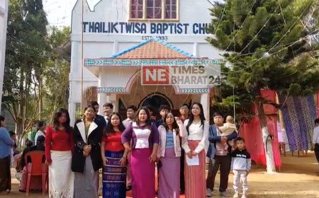 Christmas Celebrated with Grandeur at Thailuktwisa Baptist Church in Sabroom