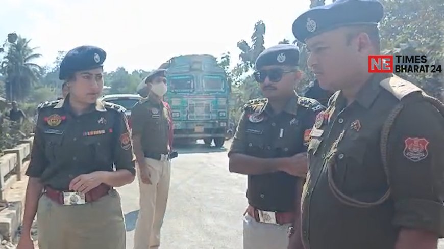 Two Injured in Lorry Accident at Pecharthal