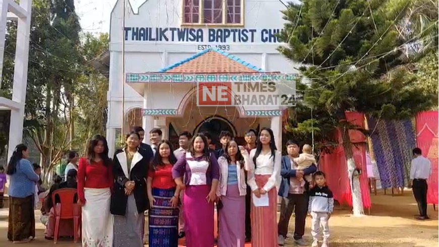 Christmas Celebrated with Grandeur at Thailuktwisa Baptist Church in Sabroom