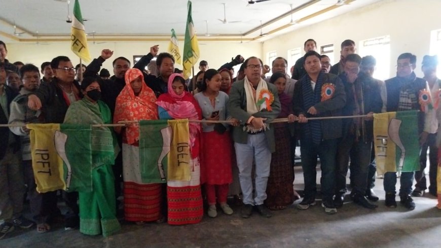IPFT Holds Joining Meeting at Bachaibari Ahead of ADC Elections