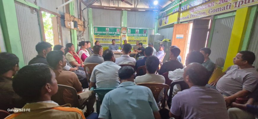 Karbook IPFT Divisional Committee Holds Meeting Ahead of Mass Gathering-cum-Joining Programme