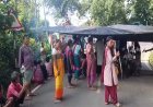 Chawmanu Villagers Block Road, Demand Footbridge and Safe Drinking Water