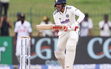 Shubman Gill Backs Follow-On Call After Colombo Draw, Praises Manav Suthar