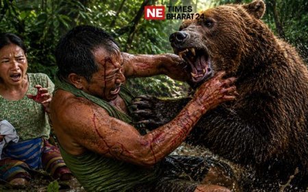 Another Bear Attack Reported in Tripura’s Birandra Nagar; Husband and Wife Attacked While Working in Jungle