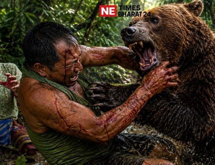 Another Bear Attack Reported in Tripura’s Birandra Nagar; Husband and Wife Attacked While Working in Jungle