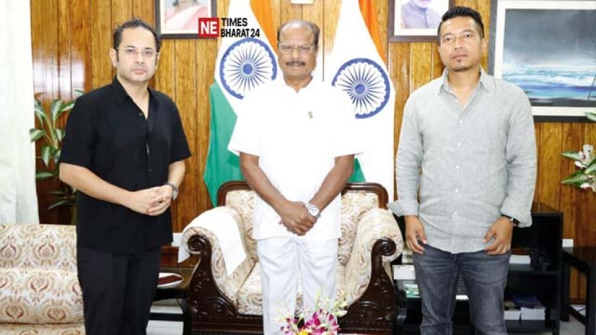 TTAADC CEM Runiel Debbarma Meets Governor, Seeks Early Assent to Pending Bills