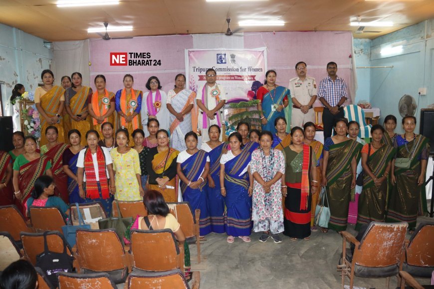 Tripura Women’s Commission Conducts Women’s Awareness Workshop in Karbook