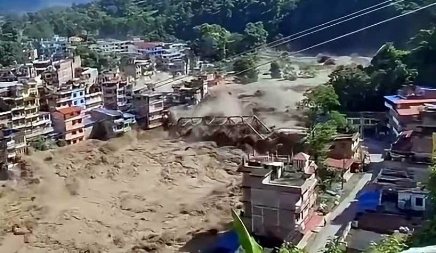 Nepal-Tibet Border Flash Floods Leave Hundreds Dead, Rescue Operations Underway