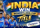 India Women Reclaim Asian Throne With Dominant 72-Run Victory Over Sri Lanka