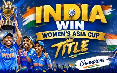 India Women Reclaim Asian Throne With Dominant 72-Run Victory Over Sri Lanka