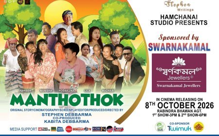 Manthothok Kokborok Film to Release on October 8; Makers Announce Press Meet at Khumulwng