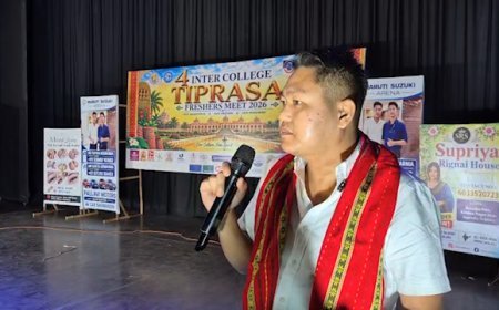 MLA Paul Dangshu Urges Students to Work for Community Development