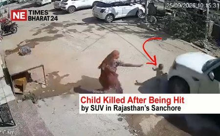 Child Killed After Being Hit by SUV in Rajasthan’s Sanchore