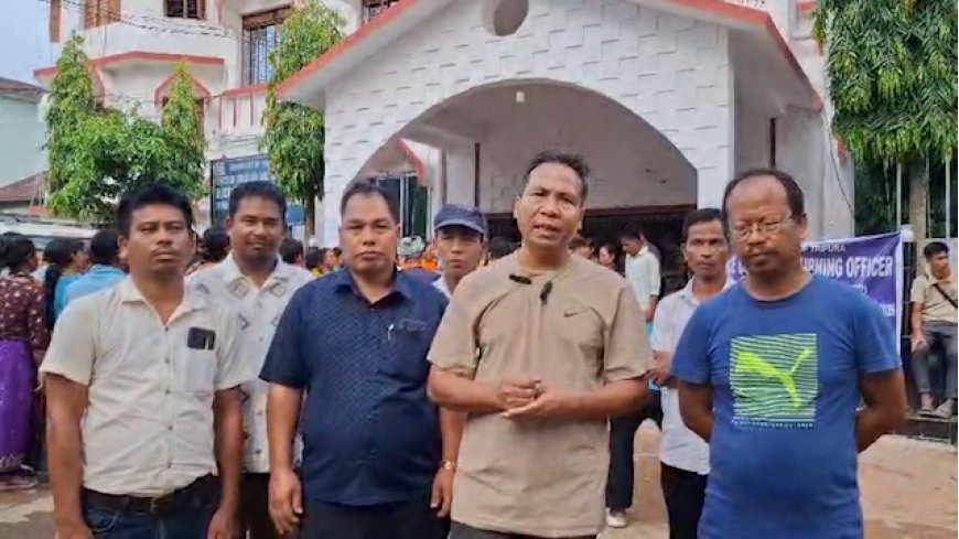 Tipra Motha Holds Mega Rally in Bakma Killa Ahead of Village Council Elections