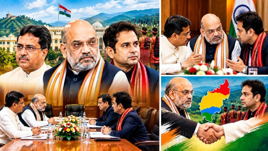 Centre Moves to Fast-Track Tripura Accord; MHA Team Expected in State Next Week