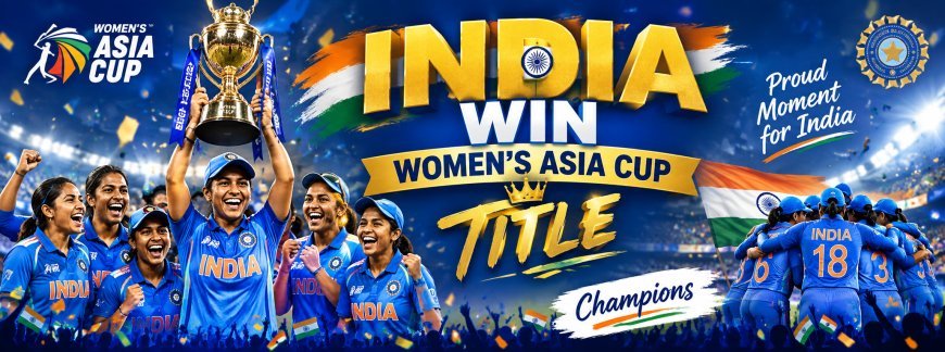 India Women Reclaim Asian Throne With Dominant 72-Run Victory Over Sri Lanka